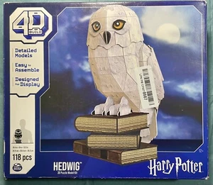 4D Build, Harry Potter Hedwig 3D Puzzle Modellbausatz 118 Teile | Harry Potter Geschenke - Bild 1 von 8