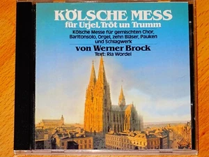 CD Kölsche Mess für Urjel Tröt un Trumm - Werner Brock Emil Gerhardt - WDR - Imagen 1 de 2