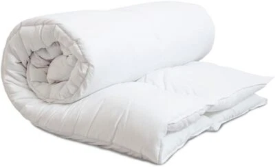 LANCASHIRE TEXTILES 15 Tog Duvet Quilted Single Double King Super King Size Winter Warm Comforter