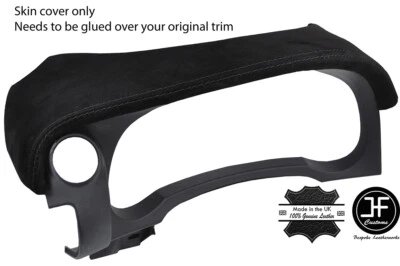 FUNDA DE GAMUZA CON CAPUCHA SPEEDO CLUSTER PUNTADA NEGRA PARA LEXUS RC 200 300 350 14-18 Foto 1 de 2