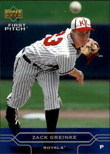2005 Upper Deck First Pitch Baseball Card #98 Zack Greinke