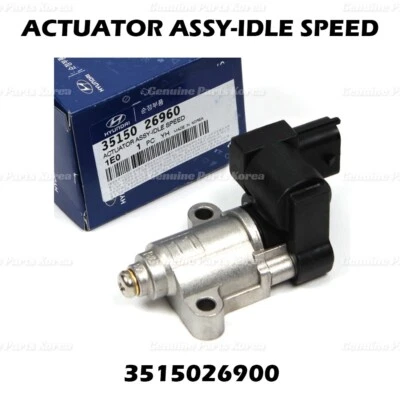 ⭐Genuino⭐ Válvula de control de aire de ralentí 3515026900 para Hyundai Accent Kia Rio Rio5 Foto 1 de 4