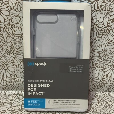 📀 Speck Presidio Stay Clear iPhone 8,7,6s Plus - Funda Transparente Foto 1 de 2