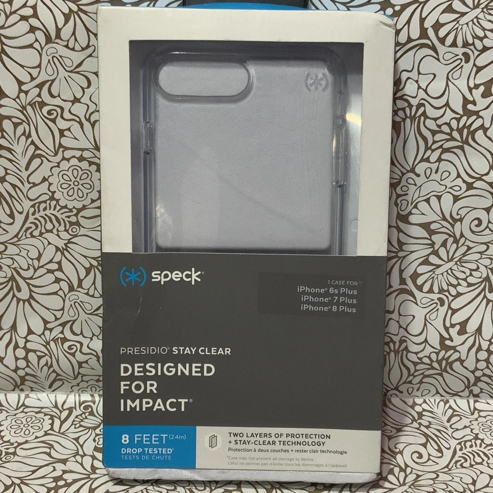 Speck Phone Case Compatible With Apple iPhone 8 Plus/iphone 7 Plus