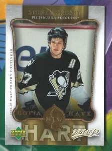 2006-07 Upper Deck MVP Gotta Have Hart Insert # HH-13 Sidney Crosby Mint  *23c
