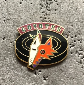 Phoenix Coyotes Puck NHL Hockey Pin - Imagen 1 de 1