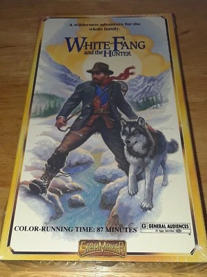 White Fang and the Hunter VHS 1991 Starmaker Entertainment New In Wrapper  - Image 1 of 4