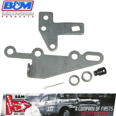 TH350 TH400 700R4 4L60E 4L80E Shift Cable Bracket and Lever for B&M Cables - Image 1 of 3