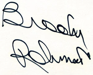Brooks Robinson HOF Baltimore Orioles Baseball Autograph IndexCard 4"x6" w/COA - Picture 1 of 1
