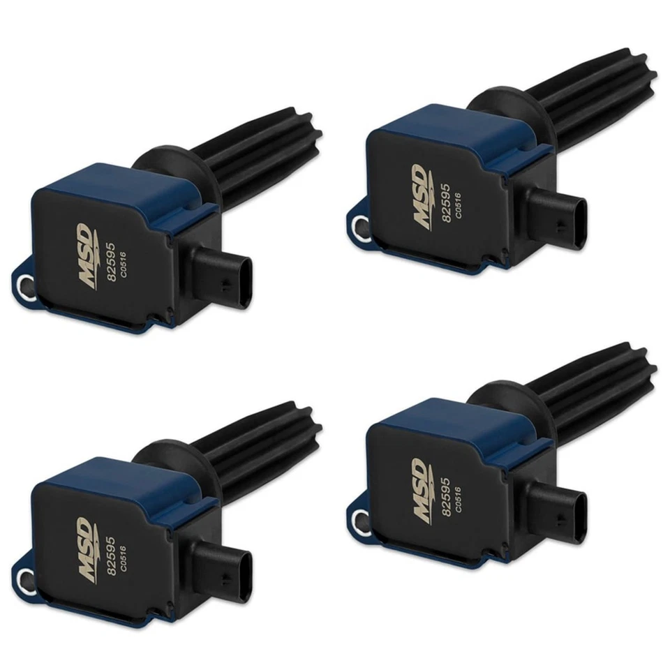 825945 MSD点火线圈4件套适用于福特Escape Mustang Explorer Fusion MKZ — 第 1/1 张图片