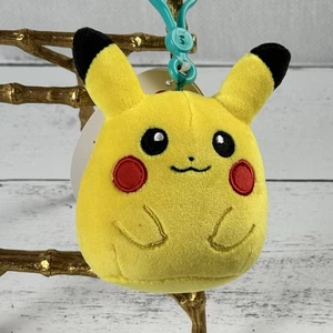 Squishmallows Nintendo Pokemon Pikachu 3.5 Inch Soft Plush Bag Clip New - Picture 1 of 6
