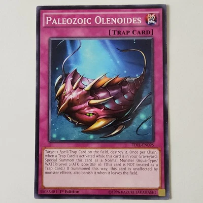 Paleozoic Olenoides - TDIL-EN095 - HP - Common - 1st ed - Yugioh - Image 1 of 2
