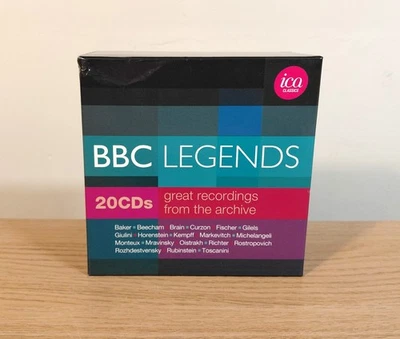 BBC Legends 20 CD Box Set Gret Recordings From The Archive - Image 1 of 4