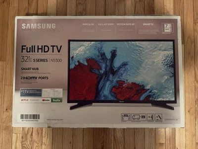 Samsung 32” Full HD Smart TV N5300 Series 5 (2018) – Working Condition - Image 1 of 3