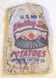 Valley Sun Kartoffeln 100 Pfund Jutesack Beutel Gunnysack - Bild 1 von 7
