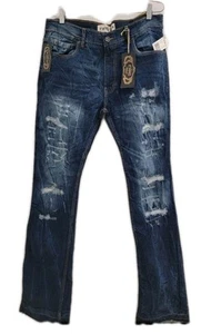 Men's FWRD JEANS,36X36, Slim Fit 36X36,SLIM FIT NEW w/tag 5 Pocket, Distressed - Picture 1 of 9