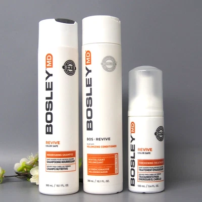 KIT Bosley MD Revive Color Safe Nourishing Shampoo ,  Conditioner and  Treatment - Image 1 of 4