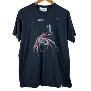 Imaginary Foundation Men's T-Shirt Black Cotton Limited No Limits Men's T Size L - Picture 1 of 8