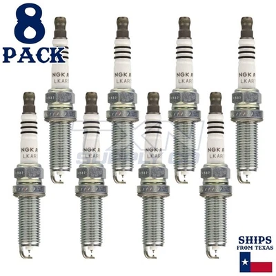 Paquete de 8 bujías NGK Ruthenium HX 2017-2020 para Nissan Armada V8 5,6 L Foto 1 de 3
