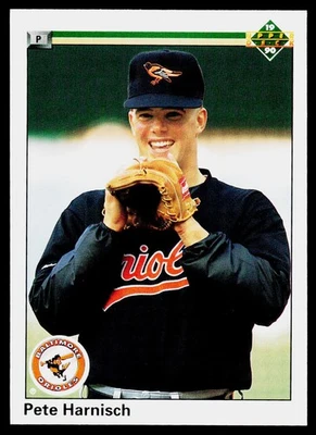 Pete Harnisch, 1990 Upper Deck, #623, Baltimore Orioles, - Image 1 of 2
