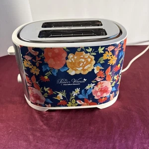 Tostadora Pioneer Mujer Hamilton Beach Floral Tostadora Azul Rosa - Imagen 1 de 11