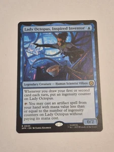MTG Lady Octopus, Inspired Inventor 0035 Regular Marvel's Spider-Man NM SPM - Picture 1 of 2