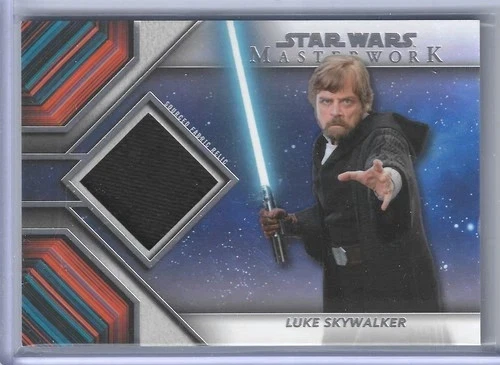 Túnica de batalla Luke Skywalker reliquia tela maestra de Star Wars 2022 ¡SKC! Foto 1 de 2