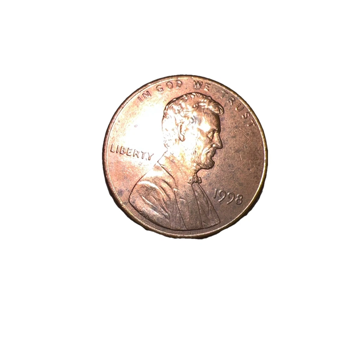 【1998年】１セント ミントマーク無し お母さんのコインの隠し場所から、古い2つの25セント硬貨を見つけたん