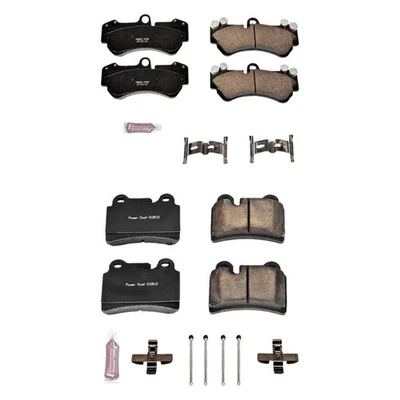 For Volkswagen Touareg 06-07 Brake Pad Set Z23 Evolution Sport Performance - Image 1 of 4