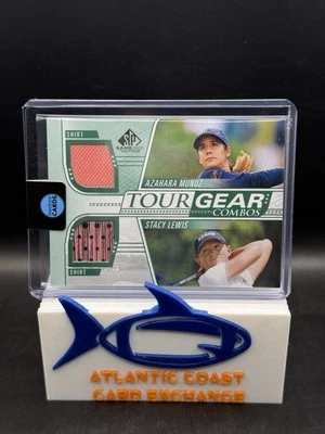 2021 SP Game Used Tour Gear Combos Relic #TG2-AS Azahara Munoz / Stacy Lewis - Image 1 of 2