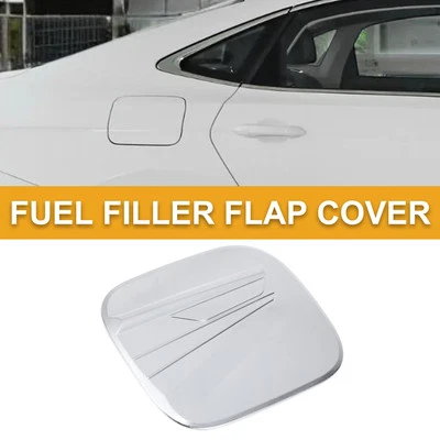 Fuel Tank Door Cap for Toyota Highlander 2022-2025 Chrome Silver Tone - Image 1 of 4