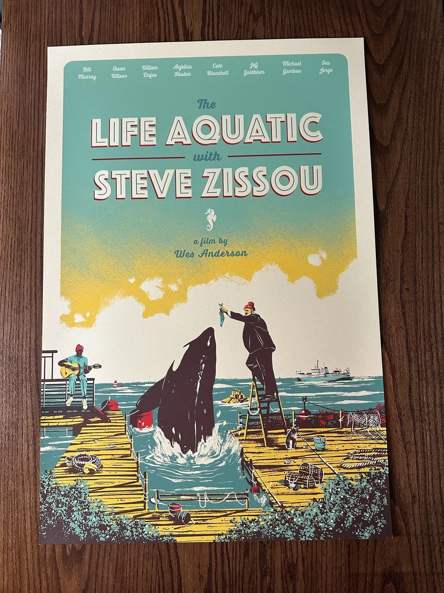 life aquatic poster products for sale | eBay