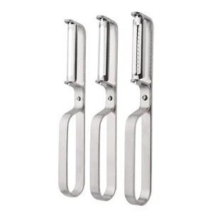 All Stainless Steel Ultra Sharp Blade Potato Peelers,Vegetable Peeler,Julienn... - Picture 1 of 5