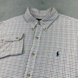 Camisa Ralph Lauren Para Hombre Grande Multicolor A Cuadros Con Botones Clásica Oxford Algodón - Imagen 1 de 15