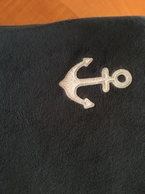 Cubierta de almohadilla para cambiador Nautica Kids azul marino ancla náutica ropa de cama para bebé Foto 1 de 4