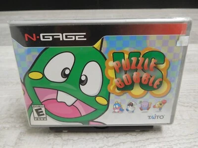 NEW SEALED Authentic Puzzle Bobble VS N-Gage 2004 CIB Complete Video Game - Image 1 of 4