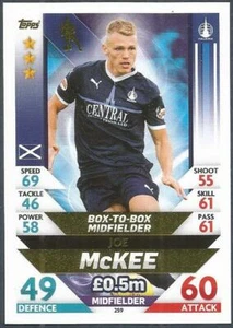 TOPPS MATCH ATTAX SPL-2018-19- #259-FALKIRK-CAJA A CAJA CENTROCAMPISTA-JOE McKEEP - Imagen 1 de 1