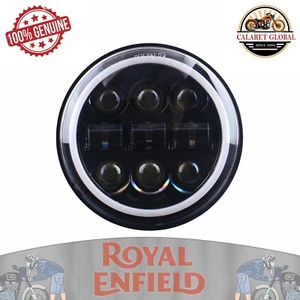 Royal Enfield Nuevo 9 Faro LED 7" para Hunter 350 Meteor 350 / Thar / Jeep - Imagen 1 de 7