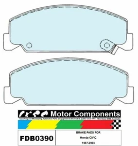 BRAKE PADS FDB0390M TO SUIT Honda CIVIC 1987-2993 - Picture 1 of 3
