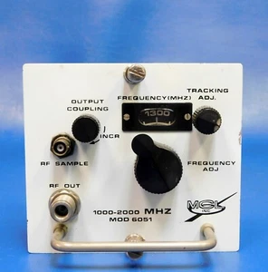  MCL Inc Model 6051 Plug-in 1000-2000 MHz w Bird 4171-050 Power Sensor Untested - Picture 1 of 9