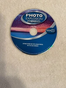 Photo Explosion Special Edition Version 2.5 - (PC 2002-2005) CD ONLY!!! - Picture 1 of 1