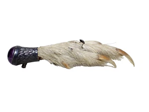 Antique grouse foot brooch bird claw hunting trophy taxidermy jewellery silver - Picture 1 of 6