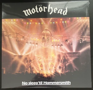 MOTORHEAD NO SLEEP TIL HAMMERSMITH VINYL LP IMPORT ACE OF SPAIDS SEALED MINT - Picture 1 of 2