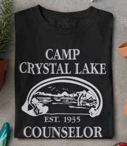 CAMP CRYSTAL LAKE COUNSELOR  Friday the 13th T Shirts ANY COLOR - Picture 1 of 14