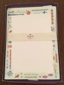 Hallmark Stationery 28 Small Pleasures Simple Joys Everyday Miracles 13 Envelope - Picture 1 of 6