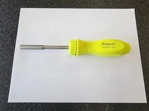 Herramientas Snap-on EE. UU. NUEVO HIGH VIZ mango duro destornillador de trinquete con brocas SSDMR4B - Imagen 1 de 9
