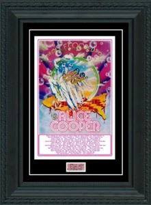 Alice Cooper 1973 Concert Poster & Ticket set Ready to frame!  Billion $ Babies - Picture 1 of 2