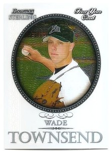 2005 BOWMAN STERLING RC Wade Townsend #BSWT