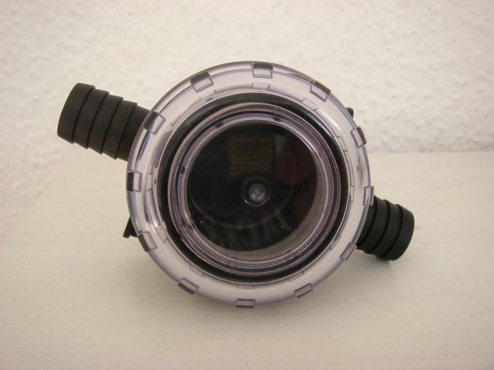 Schmutzfilter Pumpguard Wasserfilter Vorfilter Pumpen Beidseitig 19mm 3/4" Zoll - Bild 1 von 1