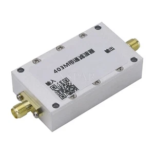 QM-BPF40304A 403M Band Pass Filter 403MHz RF Bandpass Filter BPF Satellite - Picture 1 of 6